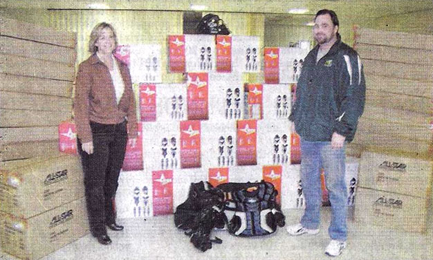 Baseball Equipment donation